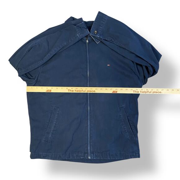 Tommy‎ Hilfiger Lightweight Cotton Ivy Jacket Men’s Size L Blue Preppy - Picture 4 of 9